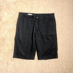 VOLCOM dark grey charcoal shorts mens 32 waist